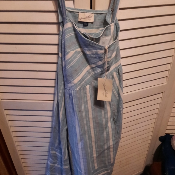 American thread dress blue white xxl nwt - Picture 2 of 4